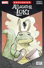 Alligator Loki Infinity Comics #18