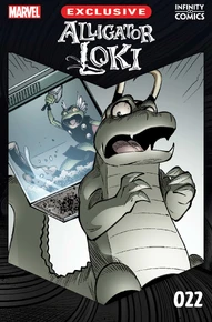 Alligator Loki Infinity Comics #22
