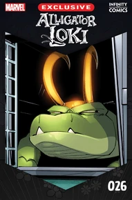 Alligator Loki Infinity Comics #26
