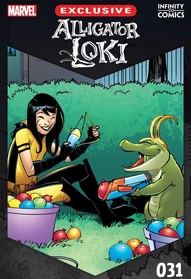 Alligator Loki Infinity Comics #31