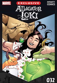 Alligator Loki Infinity Comics #32