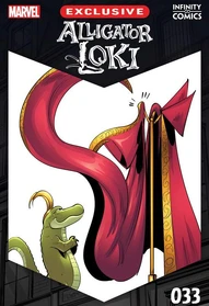Alligator Loki Infinity Comics #33