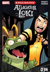 Alligator Loki Infinity Comics #34