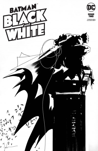 batman black and white 2021