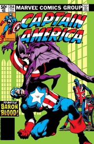 Captain America #254