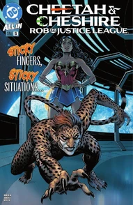 Cheetah & Cheshire Rob the Justice League #5