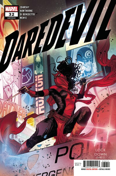 Daredevil #32 Reviews (2021) at ComicBookRoundUp.com
