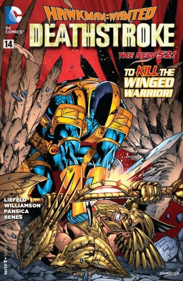Deathstroke #14 Reviews (2012) at ComicBookRoundUp.com