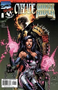Devil's Reign: Cyblade / Ghost Rider #1