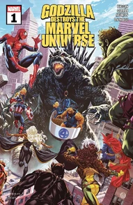 Godzilla Destroys The Marvel Universe (2025)