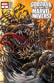 Godzilla Destroys The Marvel Universe #2