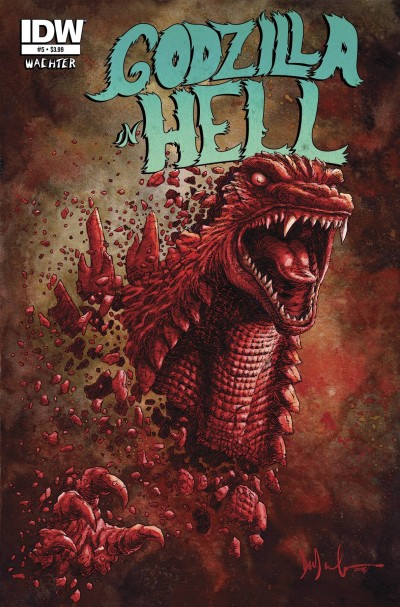 Godzilla in Hell Comic Series Reviews at ComicBookRoundUp.com