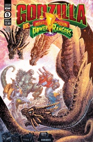 Godzilla vs. The Mighty Morphin Power Rangers #5
