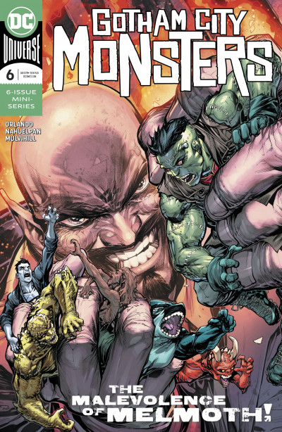 Gotham City Monsters Comic Series Reviews at ComicBookRoundUp.com