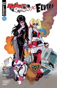 Harley Quinn X Elvira #2