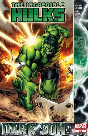 Incredible Hulks #615 Reviews (2010) at ComicBookRoundUp.com