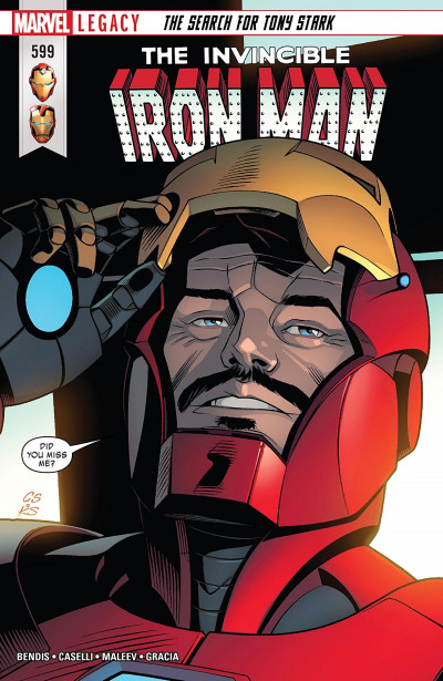 Invincible Iron Man #599 Reviews (2018) at ComicBookRoundUp.com