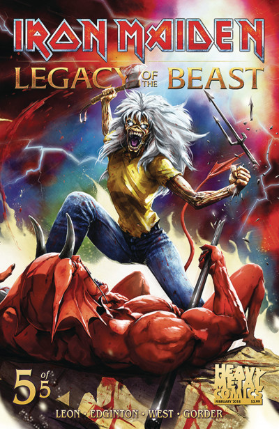 Iron Maiden: Legacy Of The Beast Comic Series Reviews At ...