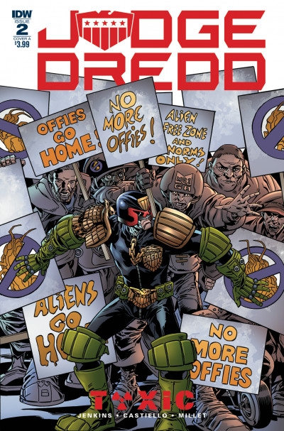 Judge Dredd: Toxic #2 Reviews (2018) at ComicBookRoundUp.com