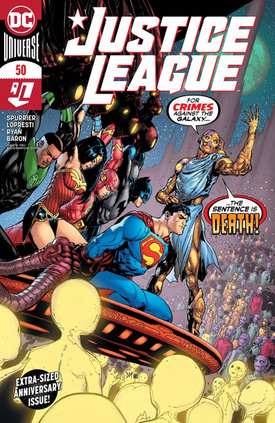 Justice League #50 Reviews (2020) at ComicBookRoundUp.com