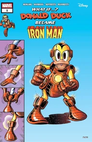 Marvel & Disney: What if?: Donald Duck Became Iron Man #1