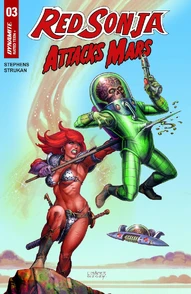 Red Sonja Attacks Mars #3
