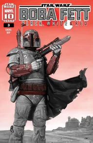 Star Wars: Boba Fett - Black, White & Red #3