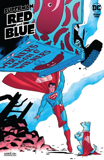 superman red and blue 2021