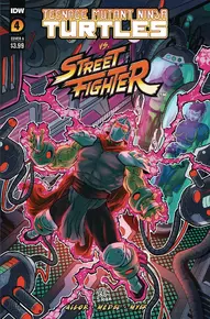 Teenage Mutant Ninja Turtles vs. Street Fighter #4
