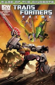 Transformers Prime: Rage of the Dinobots #4