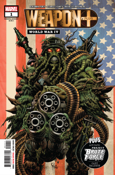 Weapon Plus: World War IV Comic Series Reviews at ComicBookRoundUp.com